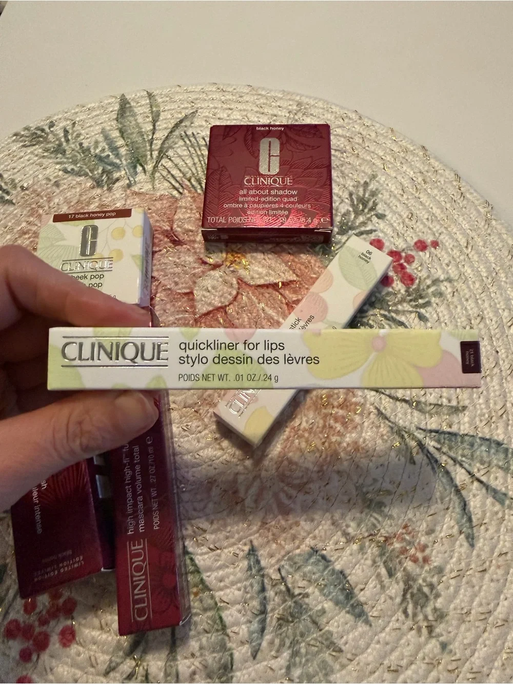 Clinique Black Honey Head to Toe 6-Piece Makeup Collection NEW Limited Edition